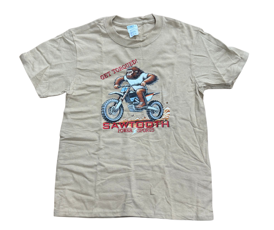 Sawtooth Powersports Aggressive Sasquatch Tshirt