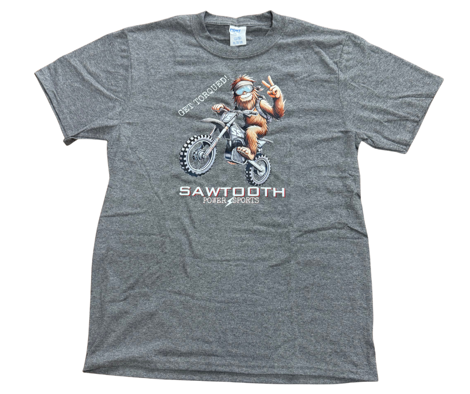 Sawtooth Powersports Peace Sign Sasquatch T-shirt